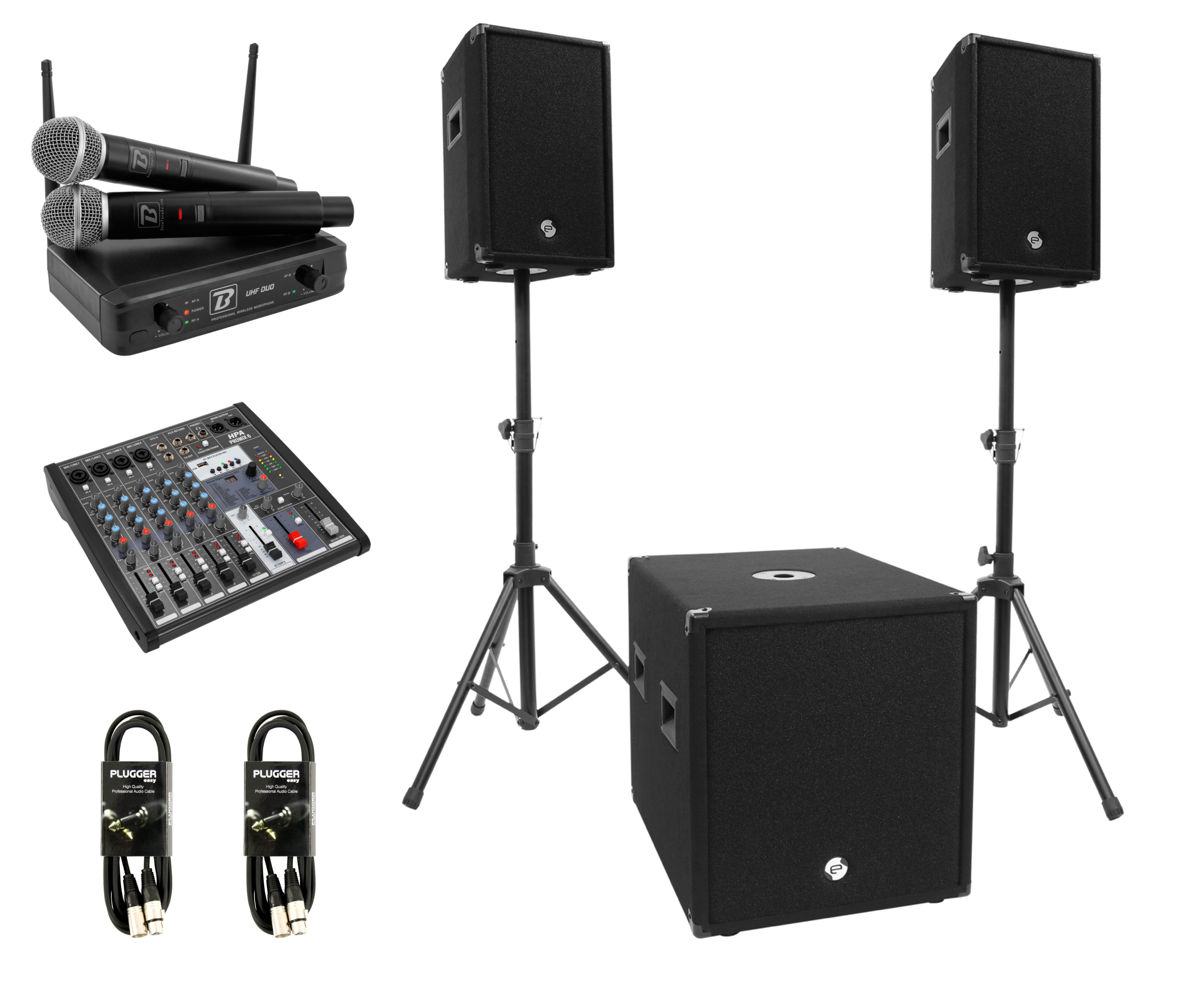 Système son jusqu'à 200 personnes